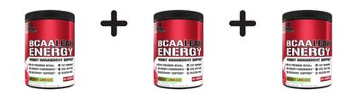 3 x EVL Nutrition BCAA Lean Energy (30 serv) Cherry Limeade