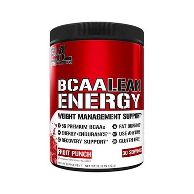 EVL Nutrition BCAA Lean Energy (30 serv) Fruit Punch