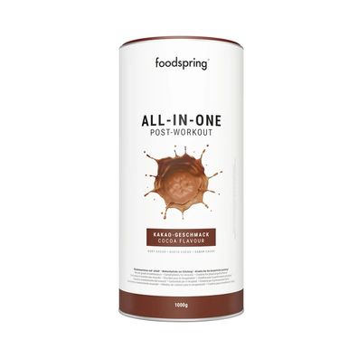 foodspring Post-Workout All-in-One (1000g) Cocoa