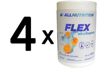 4 x Flex All Complete, Orange - 400g