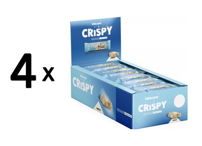 4 x Inkospor Fitness Bar (24x35g) Crispy Vanilla