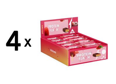 4 x Inkospor Protein Flash (30x65g) Strawberry Vanilla