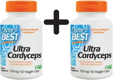 2 x Ultra Cordyceps - 60 vcaps