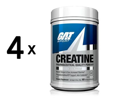 4 x Creatine Monohydrate - 300g