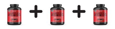 3 x MuscleMeds Carnivor Lean Meal, Chocolate Fudge - 1948g