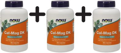 3 x Cal-Mag DK, with Vitamin D-3 and Vitamin K-2 - 180 caps