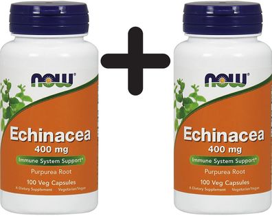 2 x Echinacea, 400mg - 100 vcaps