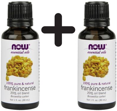 2 x Frankincense Oil, 20% Oil Blend - 30 ml