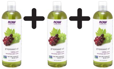 3 x Grapeseed Oil - 473 ml