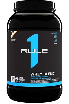 R1 Whey Blend, Campfire S'mores - 905g