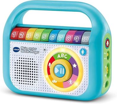 VTech Baby Mein Erster Musik-Player - 40 Lieder, Bluetooth & Aufnahmefunktion - Für K