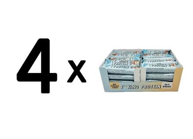 4 x Fitking Protein Wafer, Coconut - 40 x 37g