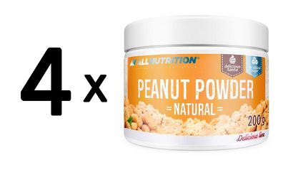 4 x Peanut Powder, Natural - 200g