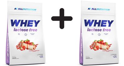 2 x Whey Lactose Free, Strawberry Cheesecake - 700g