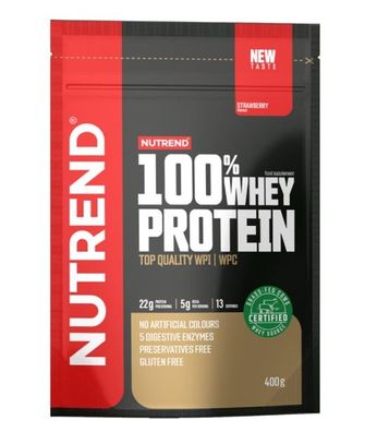 100% Whey Protein, Strawberry- 400g