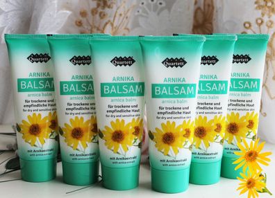 6x75ml ReAm Quartett Arnika Balsam Creme Hautcreme Feuchtigkeit trockene Haut