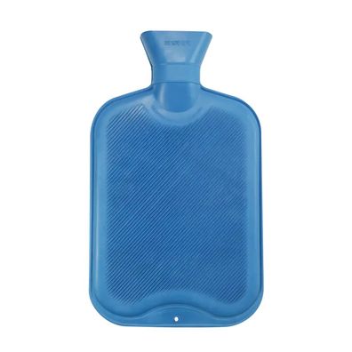 Wärmflasche, blau, 2 L | Packung (1 Stück)