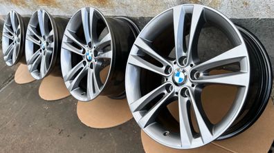 4x Original BMW 3/4er F30 F31 F32 F36 18 Zoll Doppelspeiche 397 Alufelgen 6796247 Gr