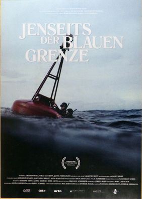 Jenseits der blauen Grenze - Original Kinoplakat A1 - Lena Urzendowsky - Filmposter