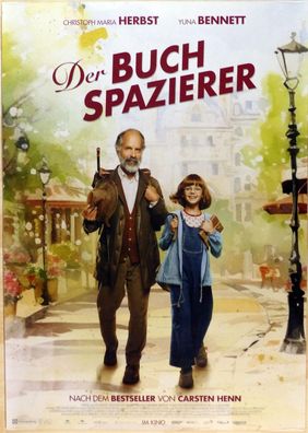 Der Buchspazierer - Original Kinoplakat A1 - Christoph Maria Herbst - Filmposter