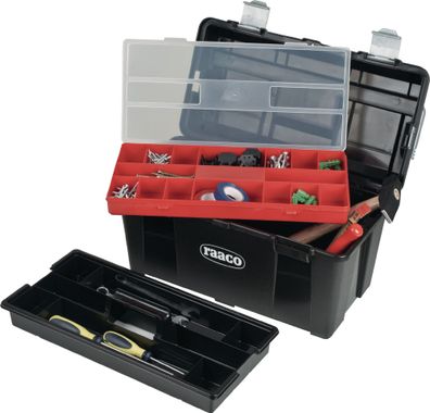 Werkzeugkoffer Toolbox 31-26 B445xT230xH235mm PP RAACO