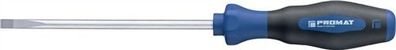 Schlitzschraubendreher 125x4,5mm m. Mehrkomp.-Heft PROMAT