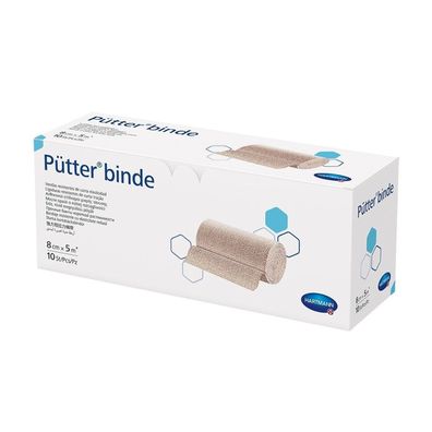Hartmann Pütterbinde®, 8cm x 5m - 10 Binden | Packung (10 Stück)