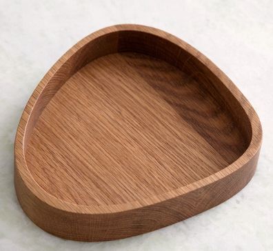 Geschenkset Wood Box Curve + Glasuntersetzer (8 Stk.) - LindDNA