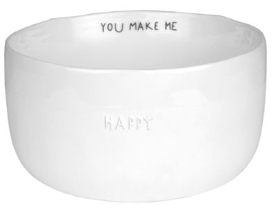 Guten Morgen Dining Breakfast Schale "You make me happy" - Räder Design