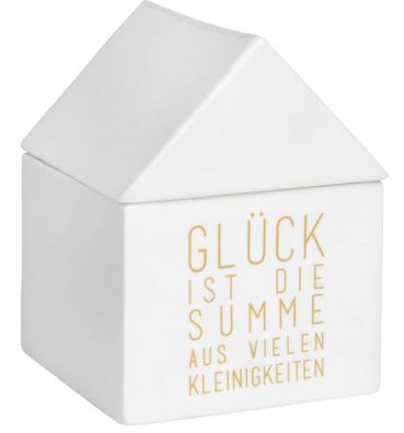 Schatzkammer Häuschen "Glück ist die Summe groß - Räder Design