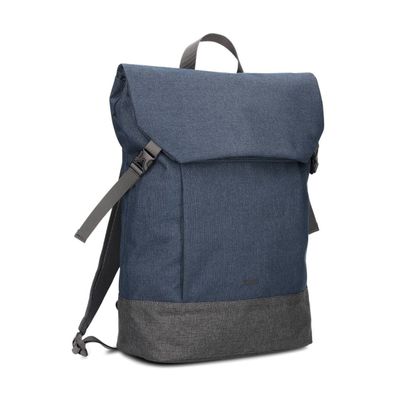 ZWEI Taschen Rucksack BE350-z Nylon-Kunstleder