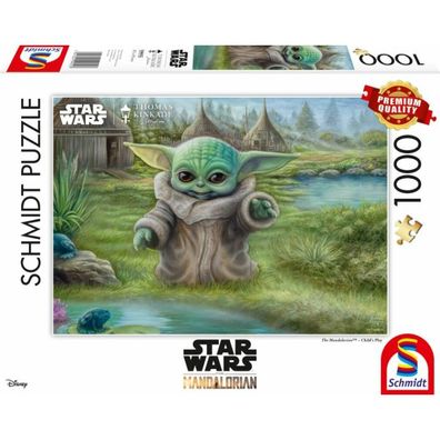 Thomas Kinkade Studios: Star Wars The Mandalorian - Grogu Das Kind