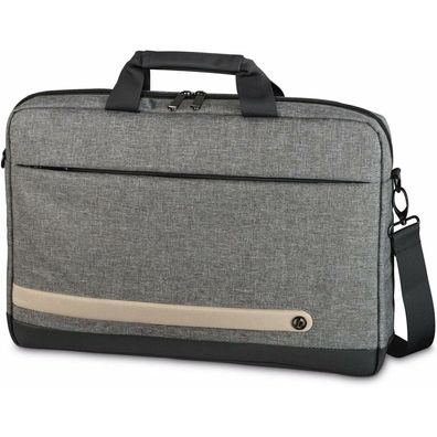 hama Laptoptasche Terra Kunstfaser grau 196600 bis 33,8 cm (13,3 Zoll)