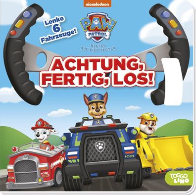 PAW Patrol: Achtung, fertig, los! Lenke 6 Fahrzeuge!,