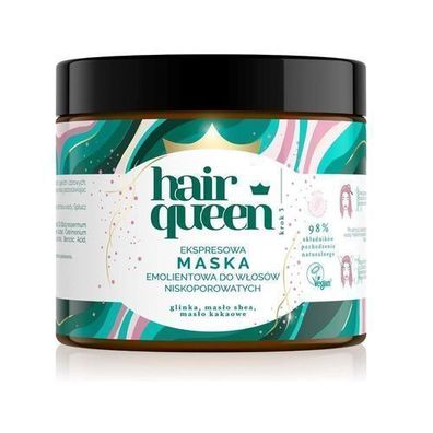 Hair Queen Emoliente Maske für glattes Haar 400ml