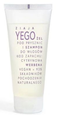 Ziaja Yego, 2-in-1 Haar-Duschgel & Shampoo, Zitronenverbene