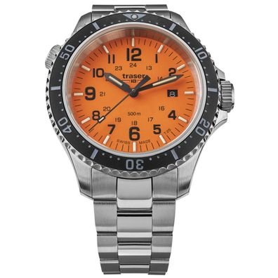 Traser H3 - 109379 - Armbanduhr - Herren - Quarz - P67 Diver Orange Special Set