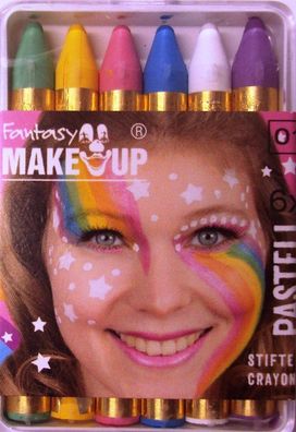 Schminkstifte Set pastell Theater Make Up 12 Farben