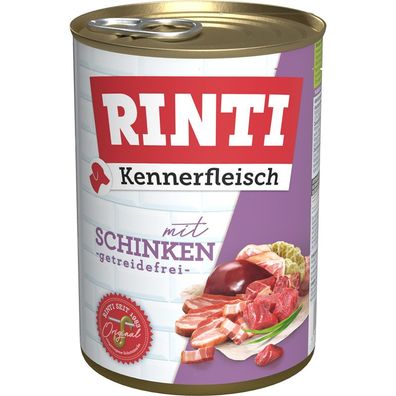 Rinti Dose Kennerfleisch Schinken 24 x 400g (6,66€/kg)