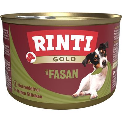 Rinti Dose Gold Fasan 24 x 185g (10,34€/kg)