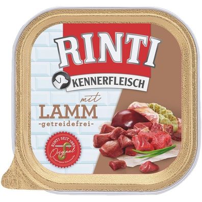 Rinti Kennerfleisch Schale Plus Lamm 18 x 300g (7,39€/kg)