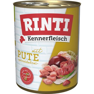 Rinti Dose Kennerfleisch Pute 24 x 800g (5,20€/kg)