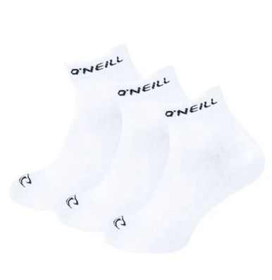 O´neill Quarter Socken 3-Pack weiß