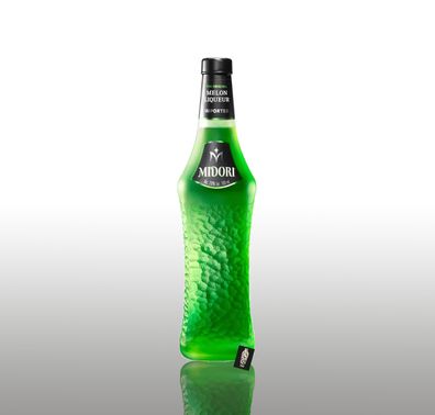 Midori Melon Liqueur - Japanischer Melonen Likör 0,7L 20% Vol. - [Enthält Sulfi