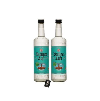 Berliner Luft Pfefferminz Likör 2er-Set 2x0,7L 18% Vol. - [Enthält Sulfite]