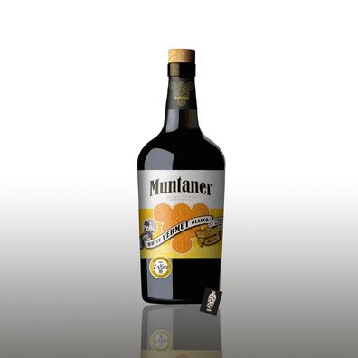 Muntaner White Vermut Blanco 0,75L 18% Vol. - [Enthält Sulfite]