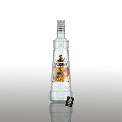 Puschkin Nuts & Nougat - Nuss/Nougat Vodka - 0,7L 17,5% Vol.- [Enthält Sulfite]