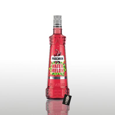 Puschkin Watermelon - Wassermelonen Vodka - 0,7L 17,5% Vol. - [Enthält Sulfite]