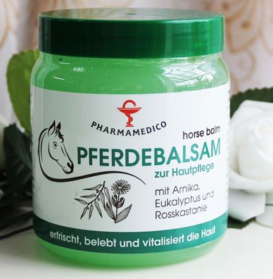 500ml Pharmamedico Pferdebalsam Arnika Eukalyptus Rosskastanie vitalisiert