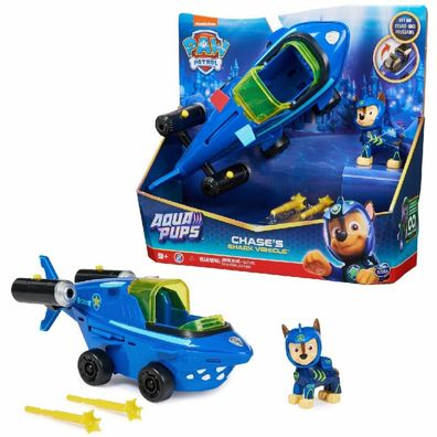 Paw Patrol Aqua Pups Deluxe Fahrzeug Verfolgungsjagd